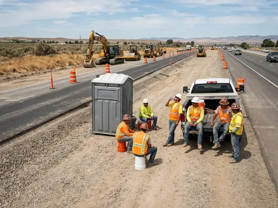 highway-road-construction-crew-007 — frequently asked questions, Porta Potty and Restroom Rentals in Washington Terrace, UT